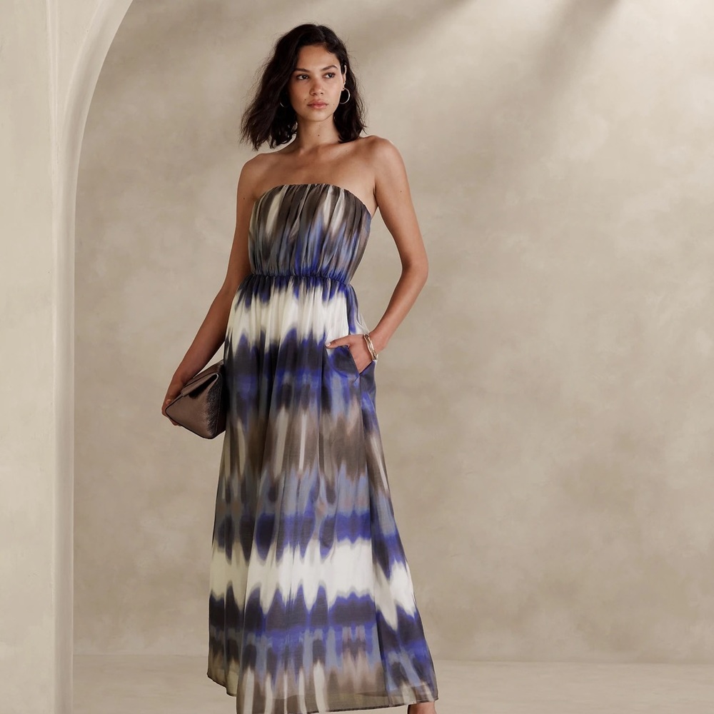 Banana Republic ORGANZA MAXI DRESS
